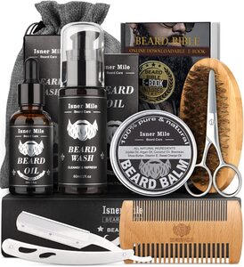 Idea regalo original día del padre kit de cuidado de la barba